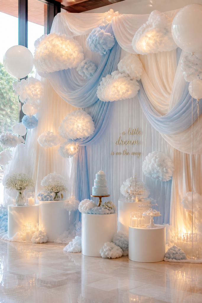 Soft Draped Fabric Backdrop
