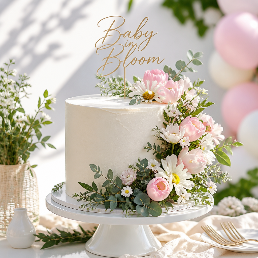 Spring Baby Shower Cake Sayings