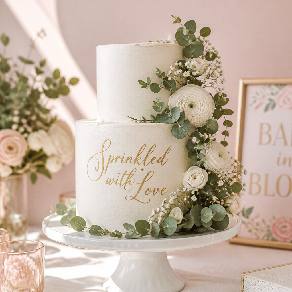 Sweet & Sentimental Baby Shower Cake Sayings