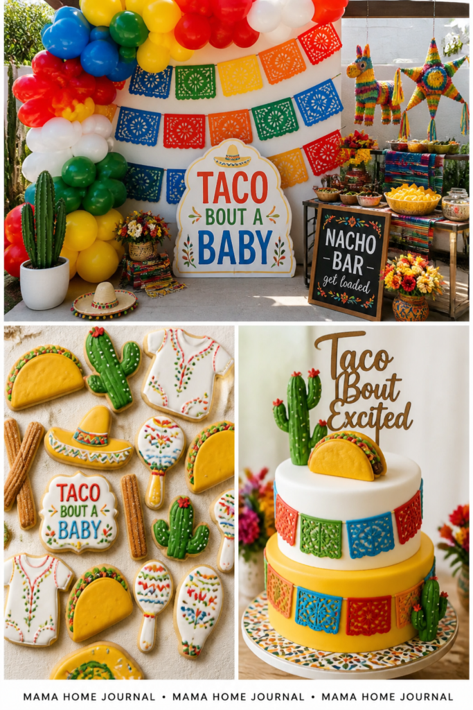 Taco Bout A Baby (Mexican Fiesta Theme)