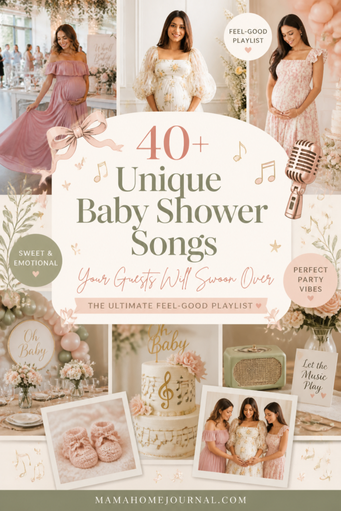 The Best Baby Shower Playlist Ideas That Guests Will Actually Love 💕