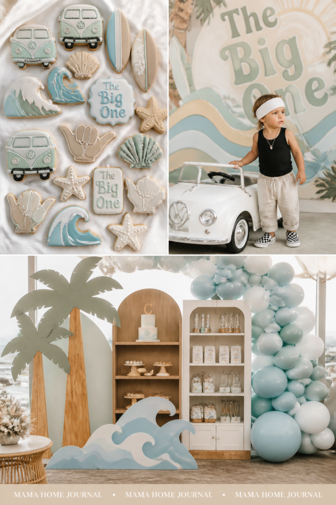 The Big One (Surf and Beach Theme)