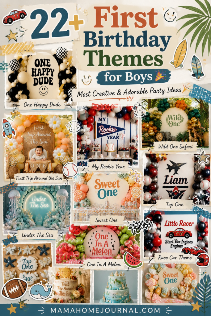 First Birthday Themes for Boys