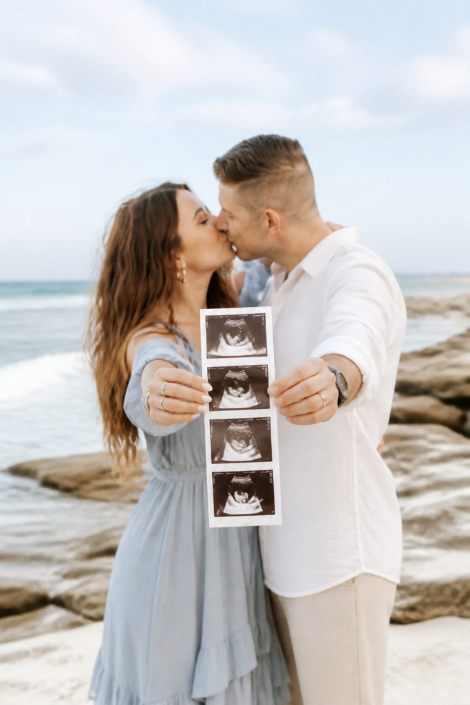 The Shoreline Sonogram Shot