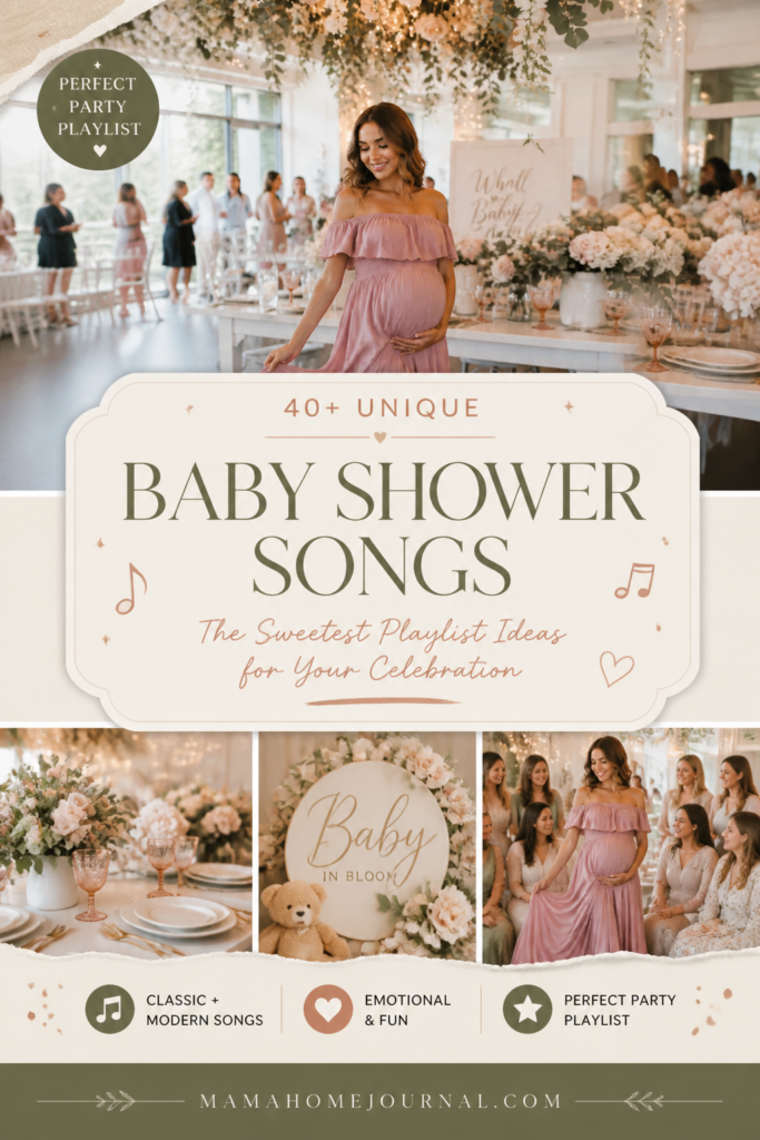 The Ultimate Baby Shower Songs List For Every Type Of Celebration ✨