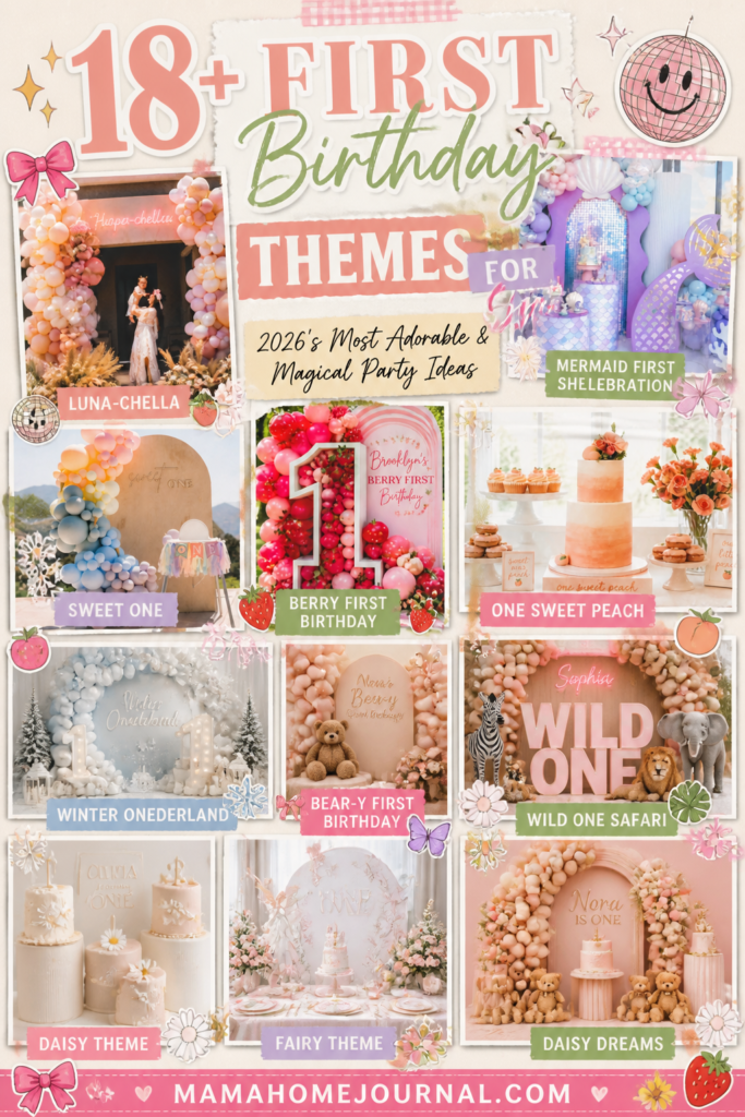Trendy First Birthday Themes for Girls That Are Too Cute to Miss