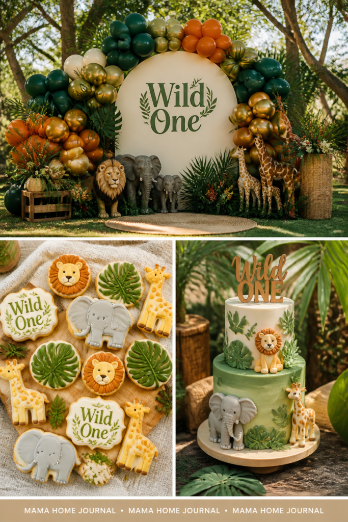 Wild One (Jungle Safari Theme)
