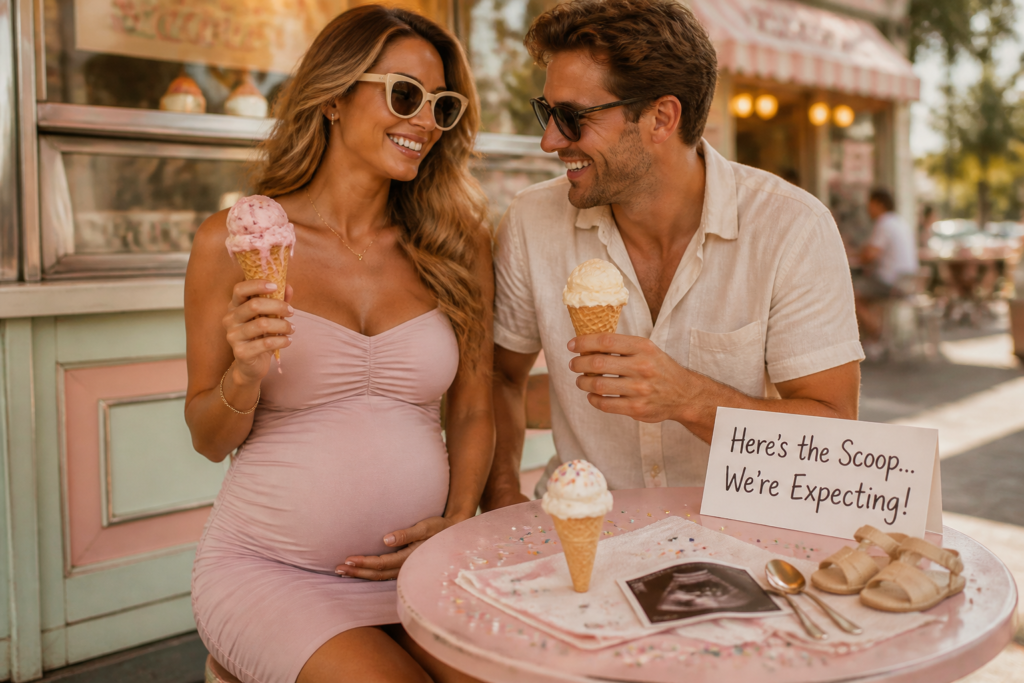 ice cream-Themed Announcements
