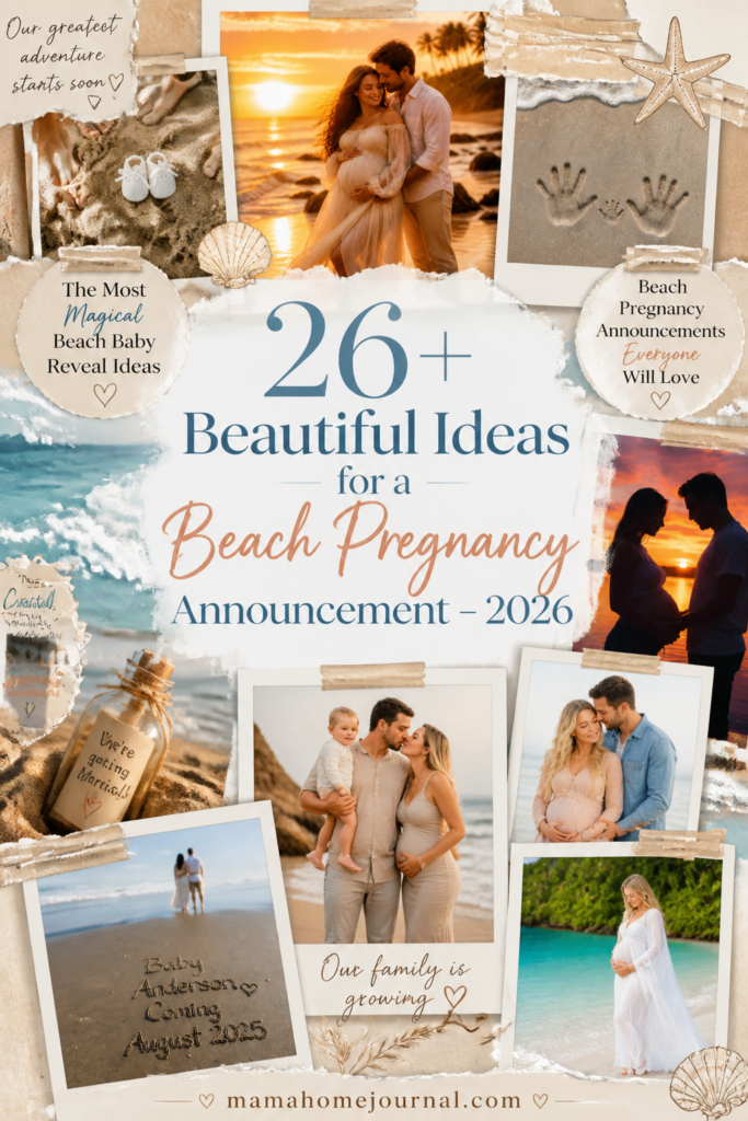 26+ Beautiful Beach Pregnancy Announcement Ideas For 2026