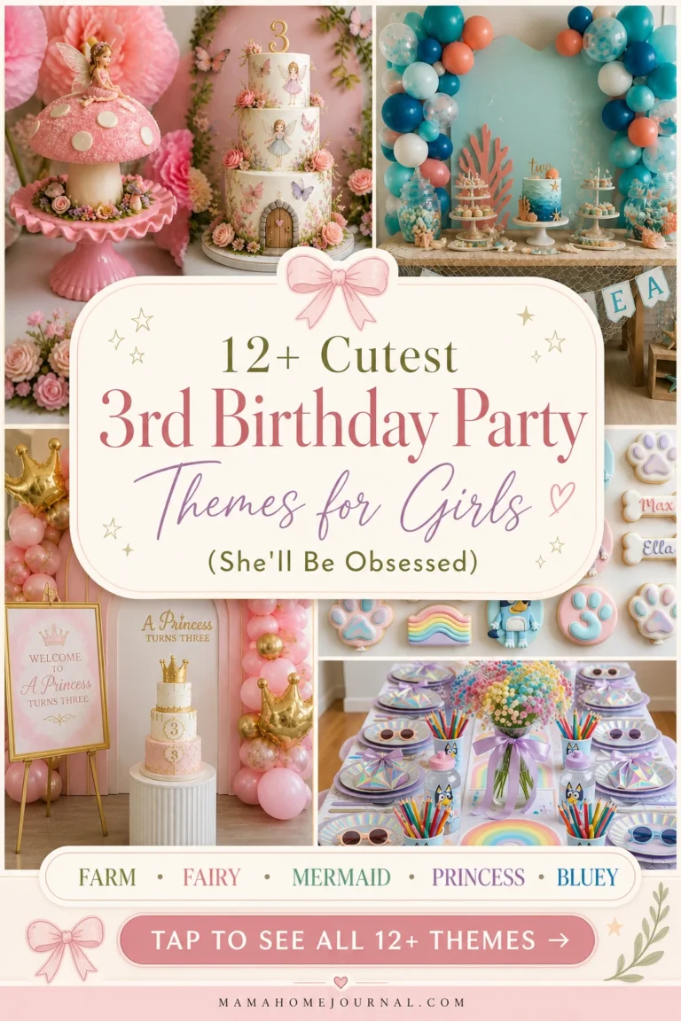 3rd Birthday Party Themes for Girls