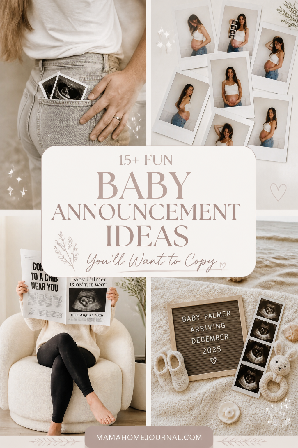 Fun & Memorable Pregnancy Announcement Ideas