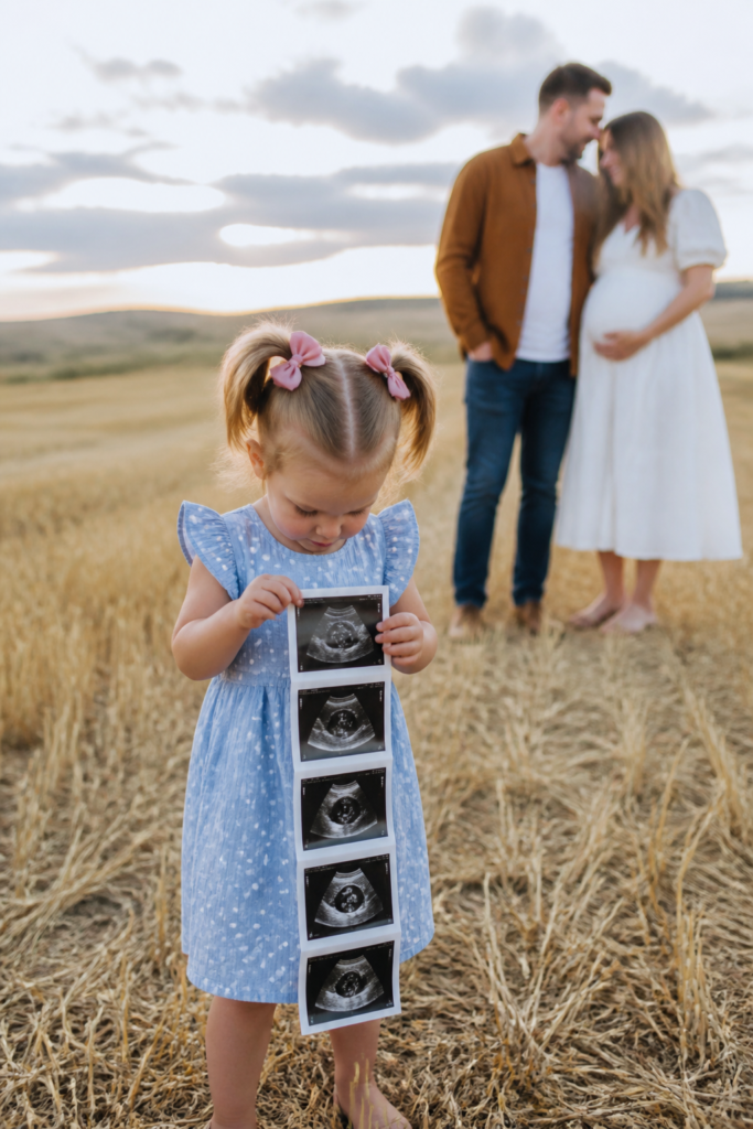 Beach Baby Big Sister Announcement