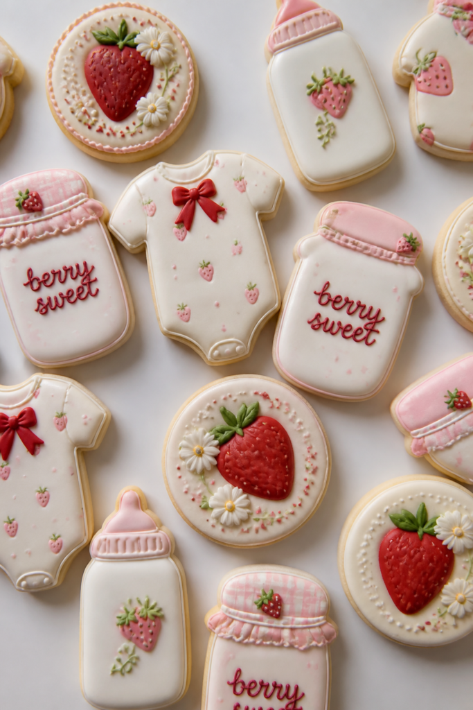 Berries and Cream Cookies