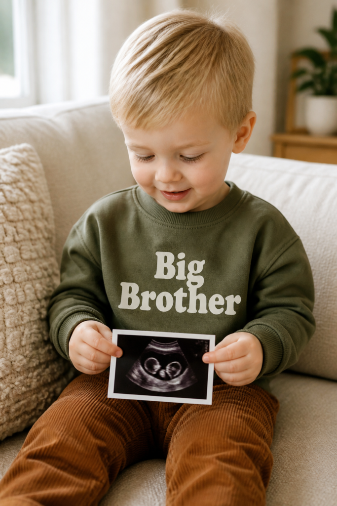Big Brother Sweater Pregnancy Announcement