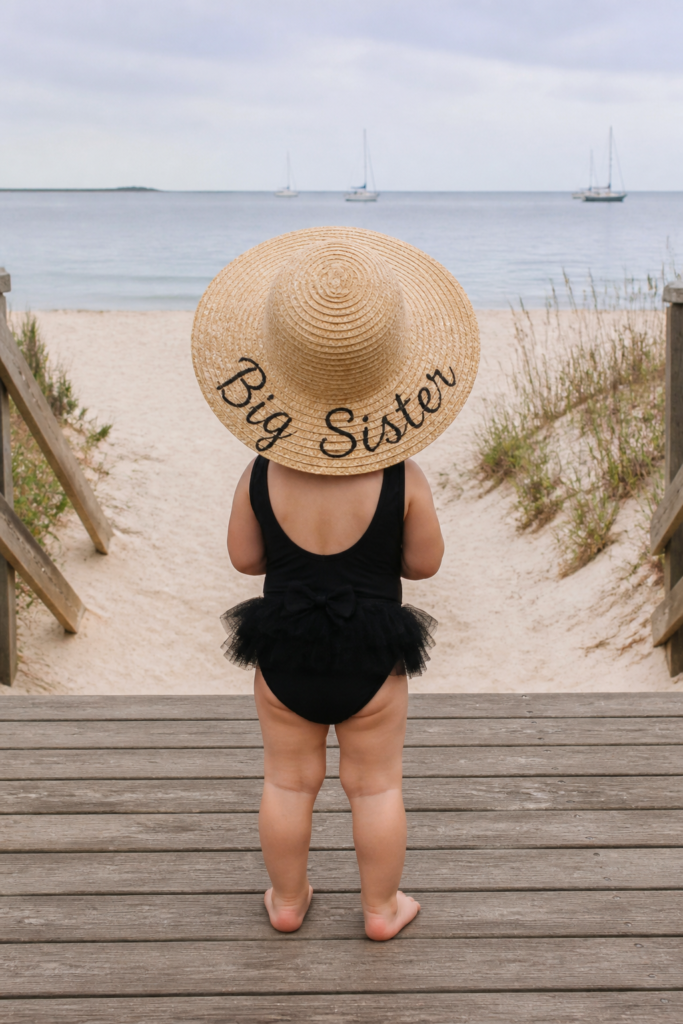 Big Sister Beach Hat Announcement