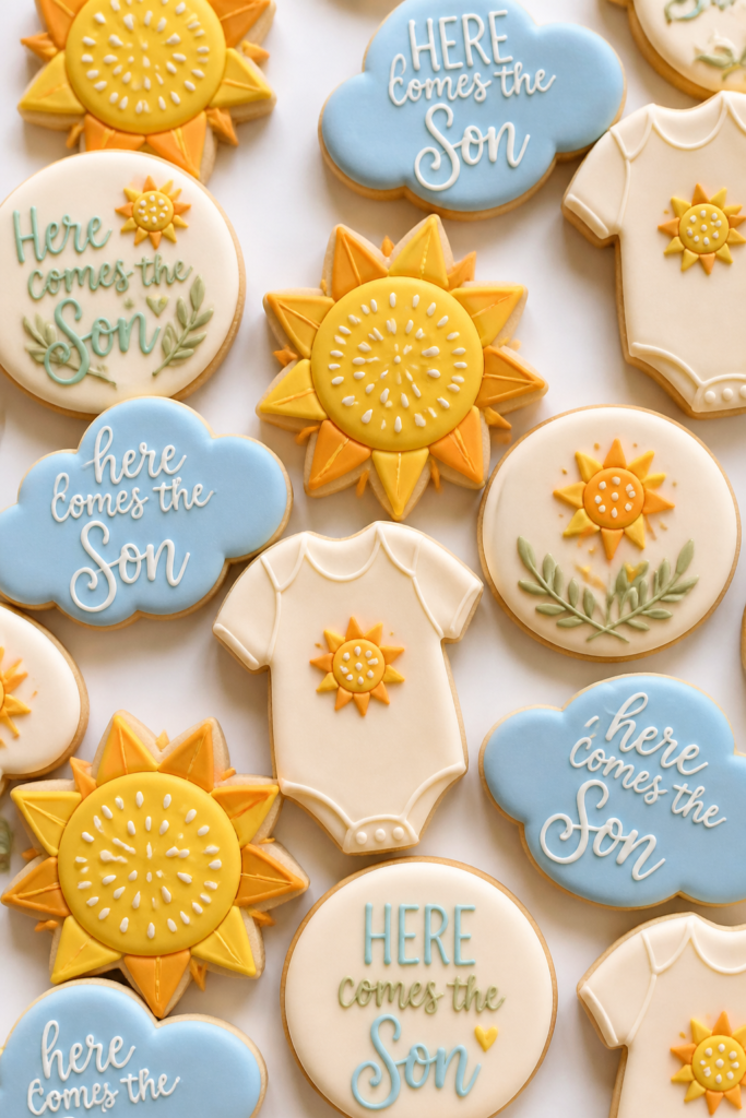 Blue Contrast Cookie Set