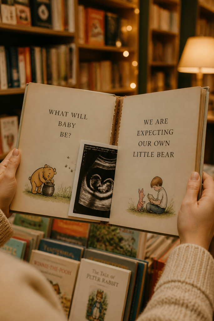 Bookstore or Library Announcement