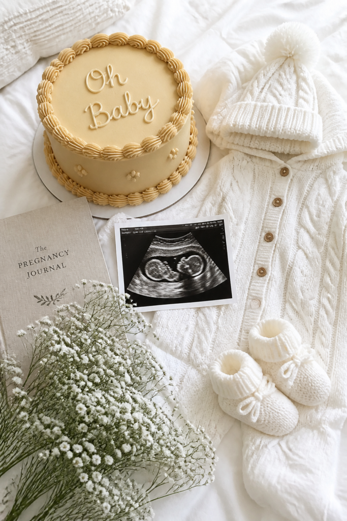 Cake and Champagne Announcement