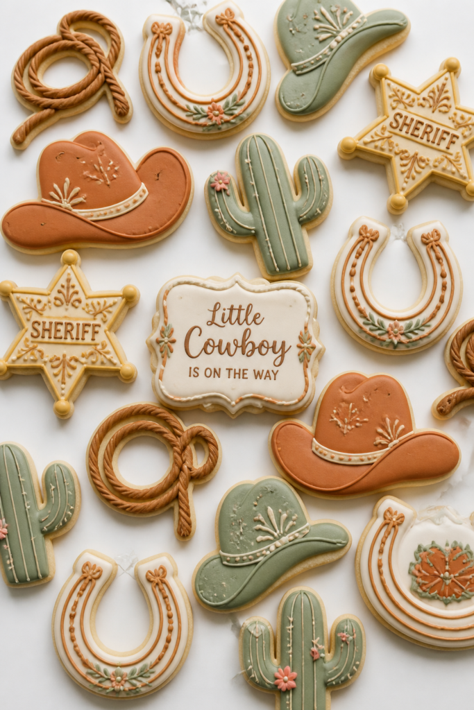 Classic Cowboy Art Sugar Cookies
