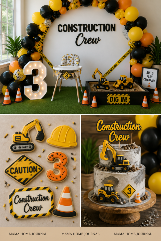 Construction Crew (Diggers & Dump Trucks)