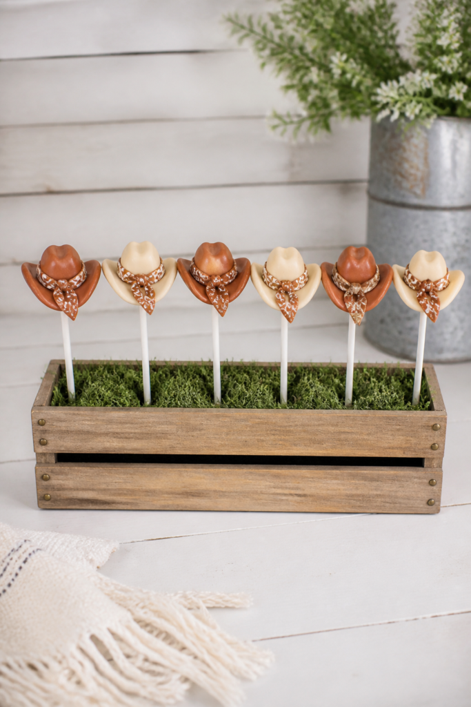 Cowboy Hat Cake Pops