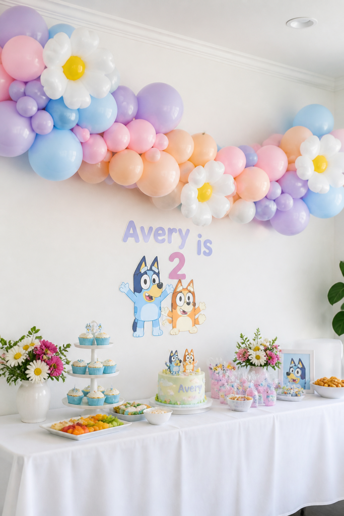 Daisy Balloon Garland
