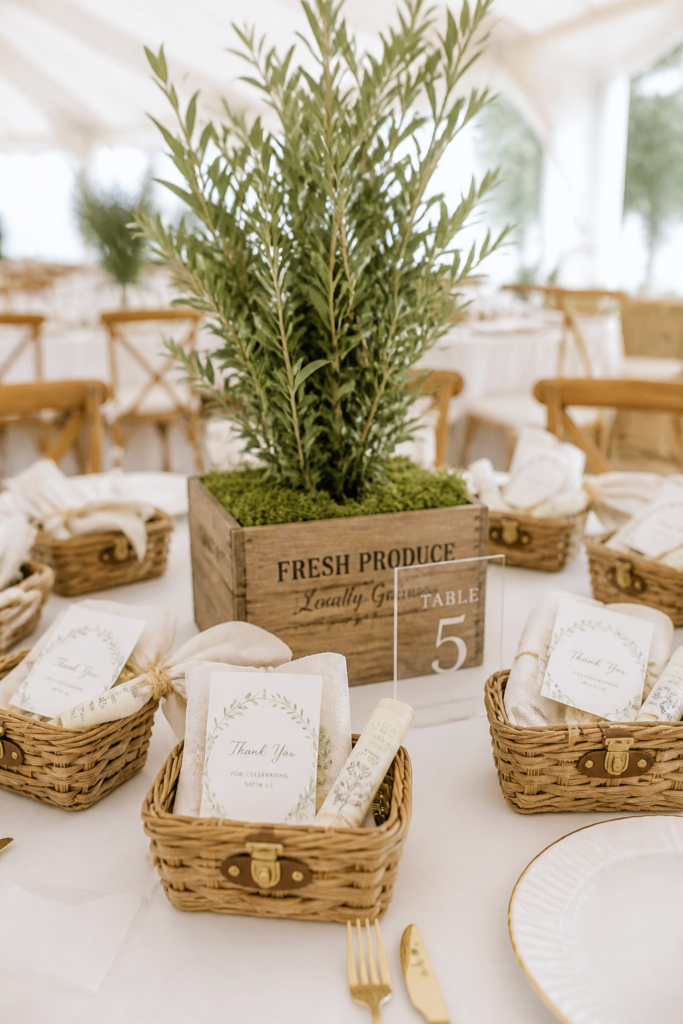 Herb Garden Favor Station
