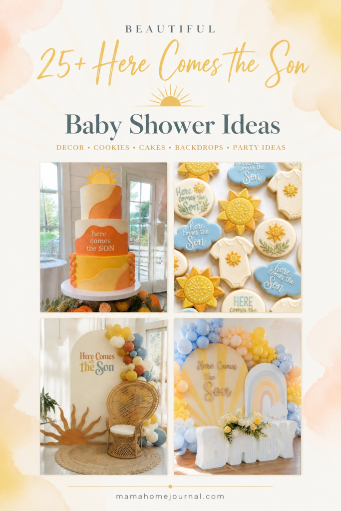 Here Comes The Son Baby Shower Decor Ideas You'll Want to Copy