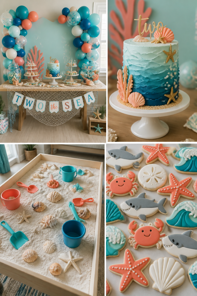 Mermaid Under the Sea — Ocean Themed Second Birthday Party
