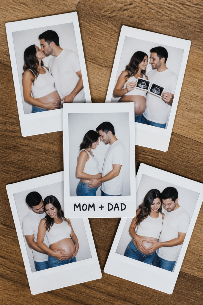 Polaroid Party Announcement