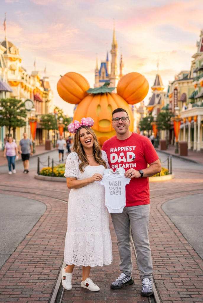 Pose on Main Street, U.S.A.