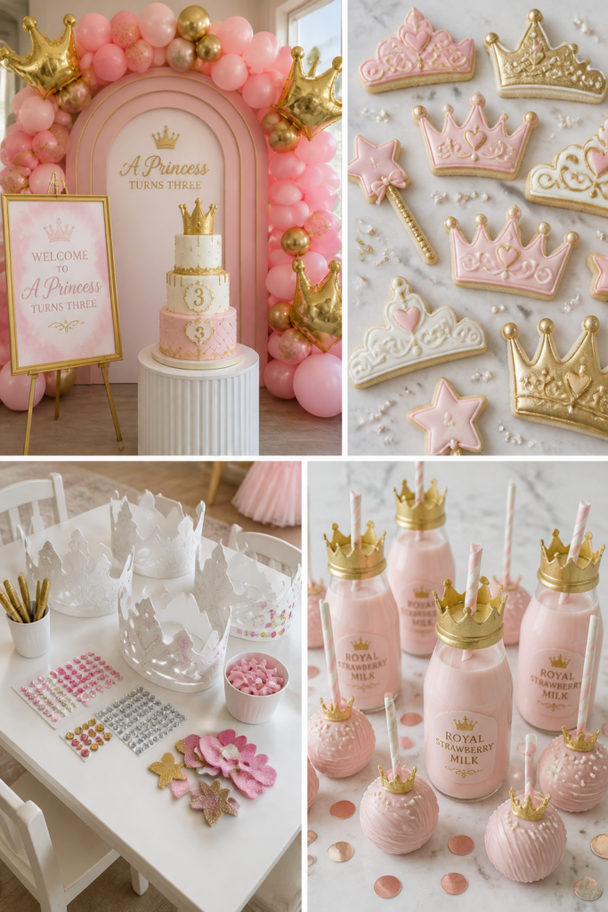 Princess — Royal 3rd Birthday Party Theme