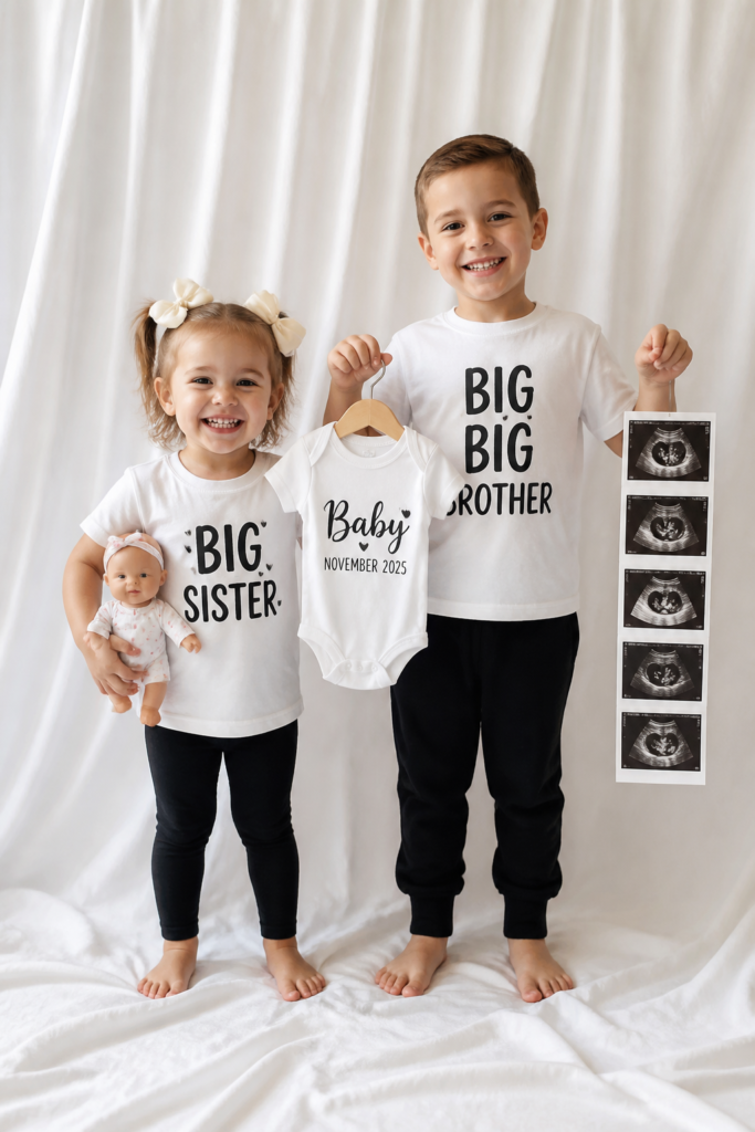 Silly Siblings Portrait