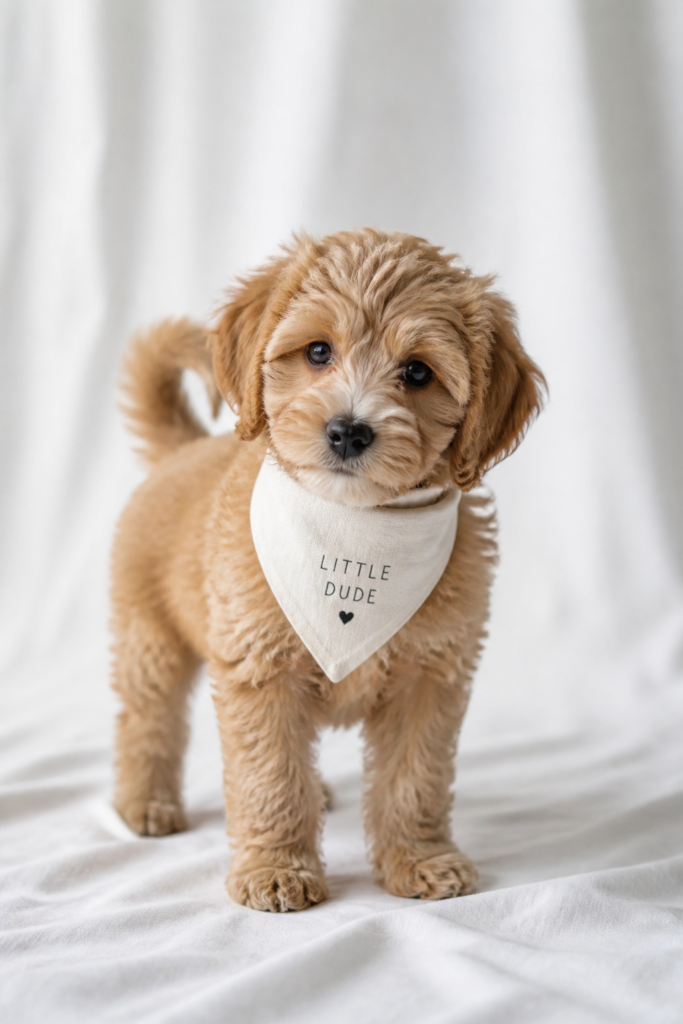 Simple Modern Dog Pregnancy Announcement