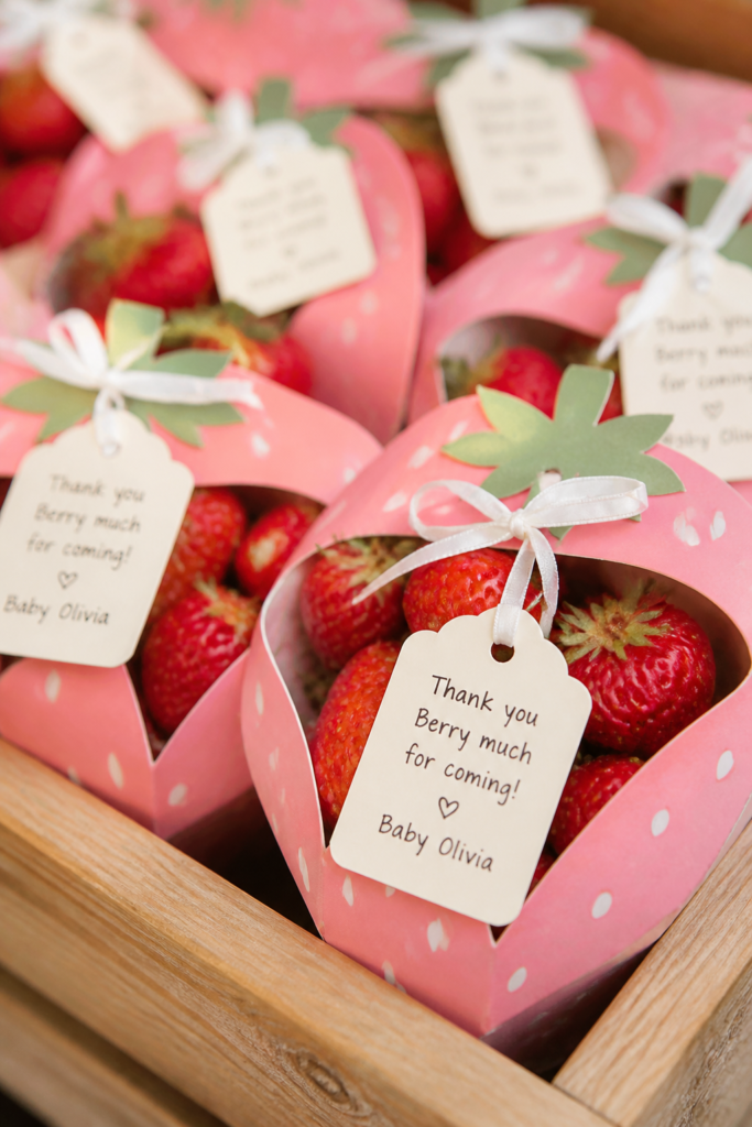 Strawberry Seed Packet Favors