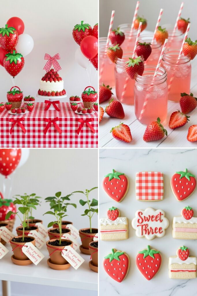 Strawberry — Strawberry Shortcake Themed 3rd Birthday