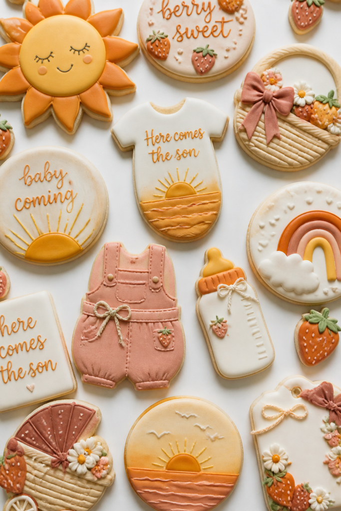 Sunset-Inspired Cookie Set
