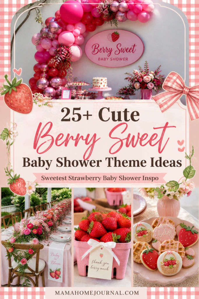 Cutest Strawberry Baby Shower Theme Ideas