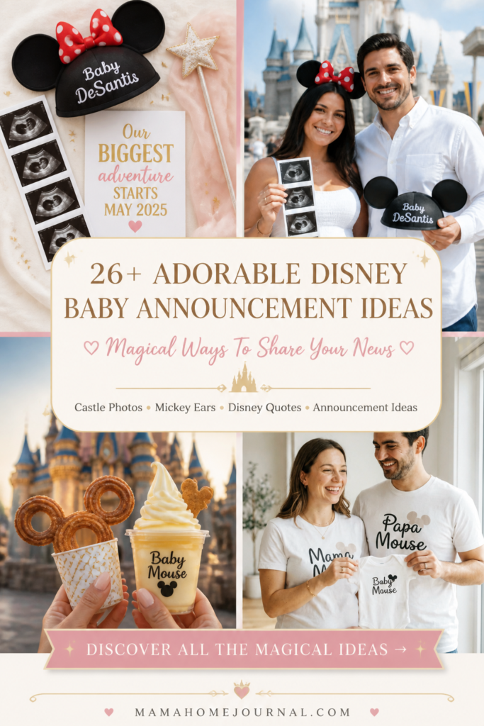 Ultimate Disney Pregnancy Announcement Guide for 2026