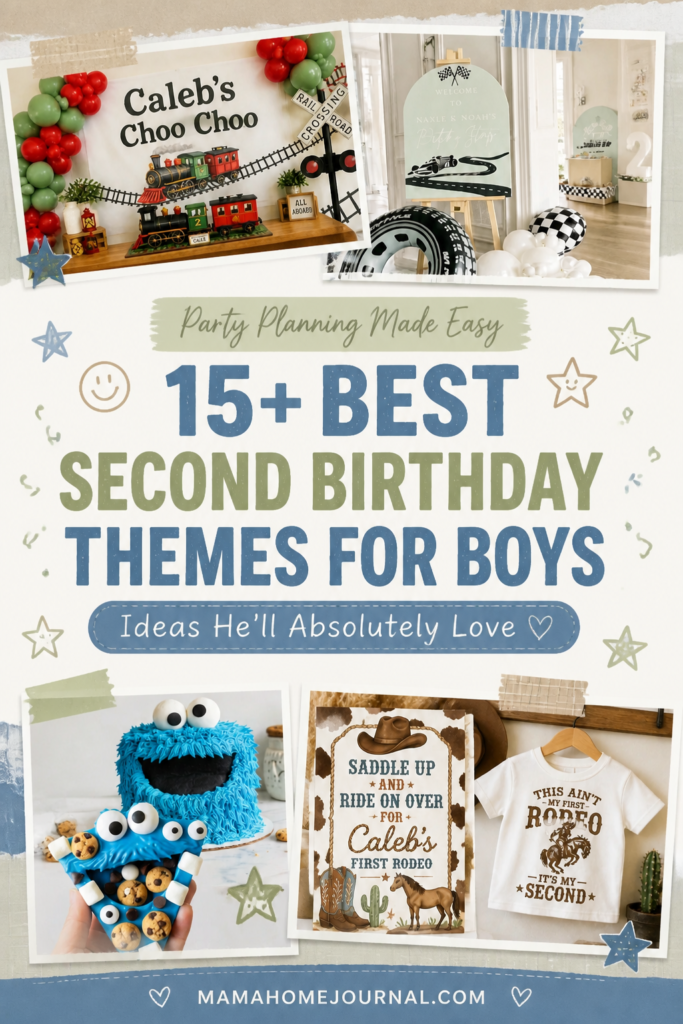 Boy Second Birthday Party Themes You'll Love