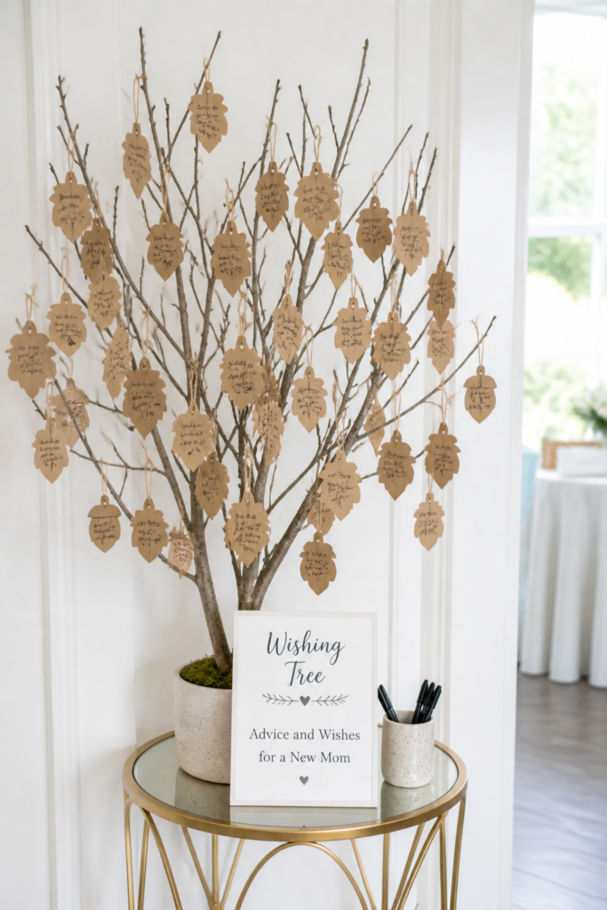 Wishing Tree Baby Shower Station