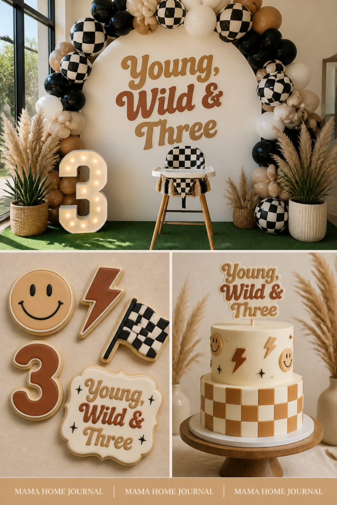 Young, Wild & Three (Trendy Patterns)
