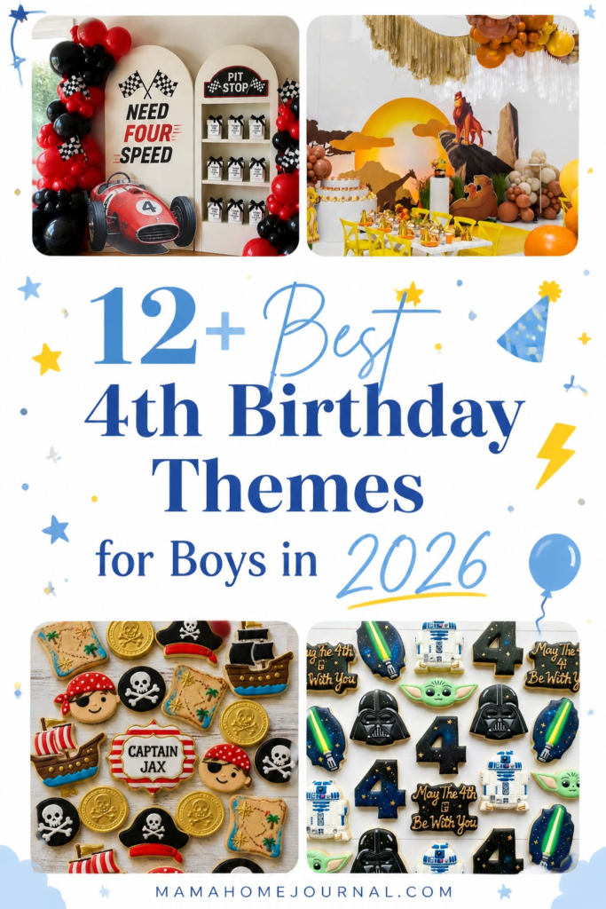 Best 4th Birthday Themes for Boys