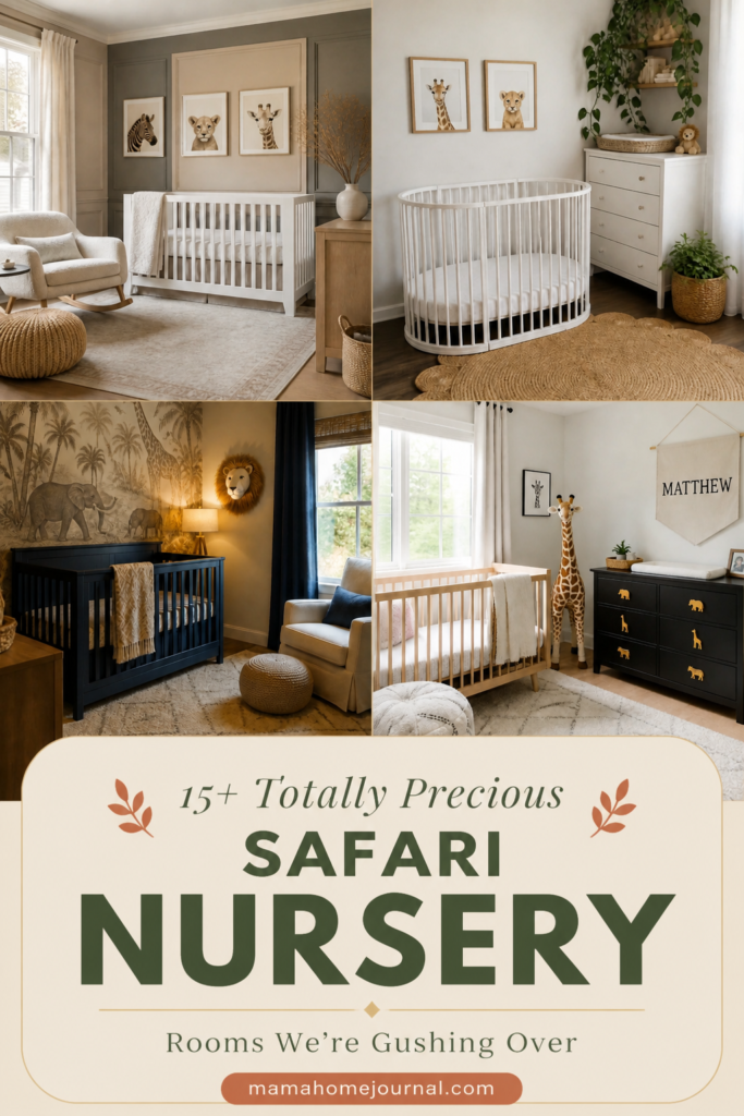 15+ Beautiful Safari Nursery Ideas