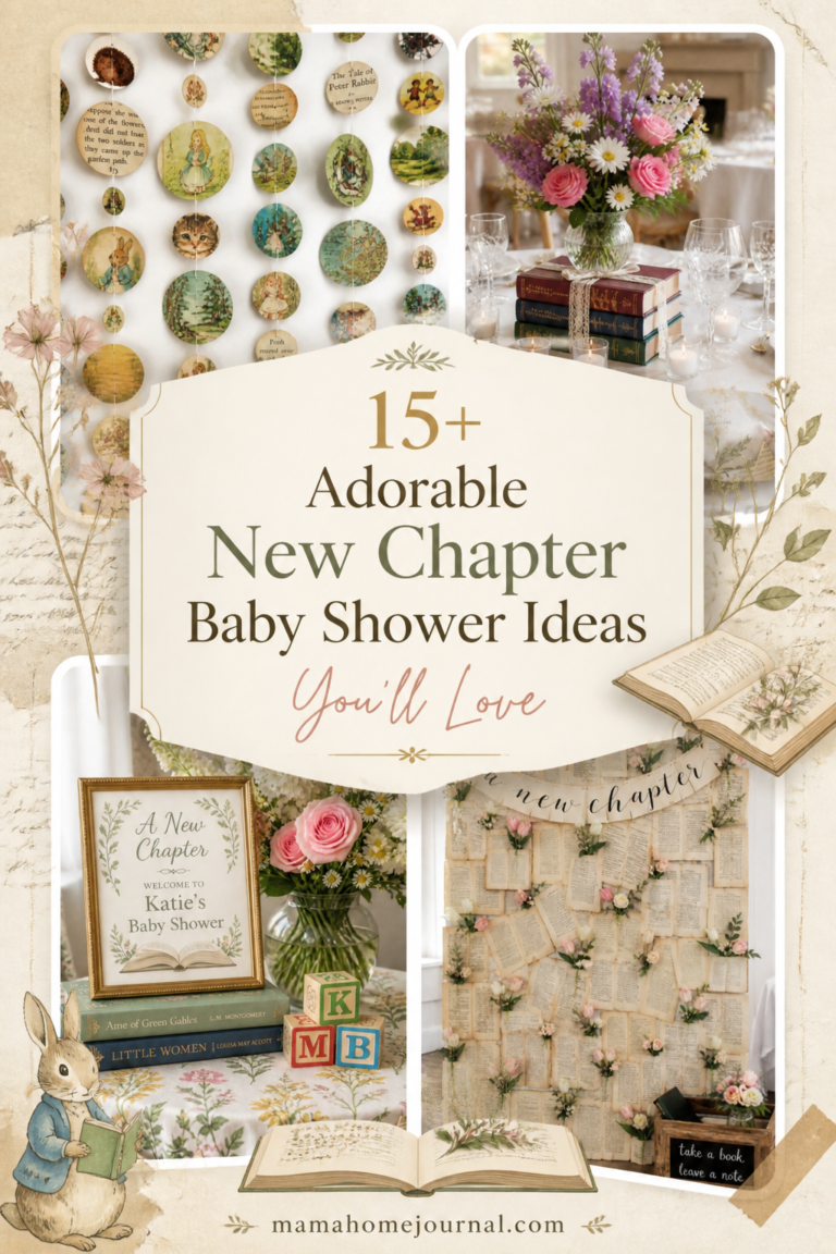 New Chapter Baby Shower Ideas for the Sweetest Storybook Celebration