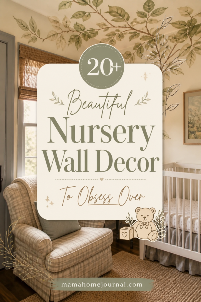 20+ Prettiest Nursery Wall Decor Ideas