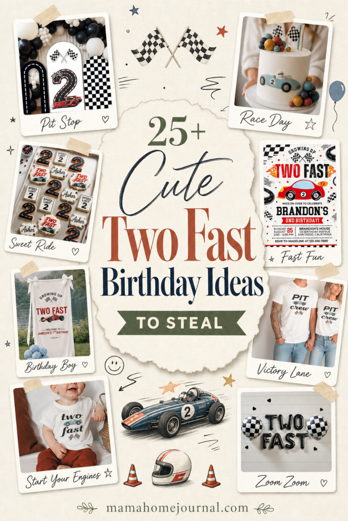 25+ Cute Two Fast Birthday Party Ideas