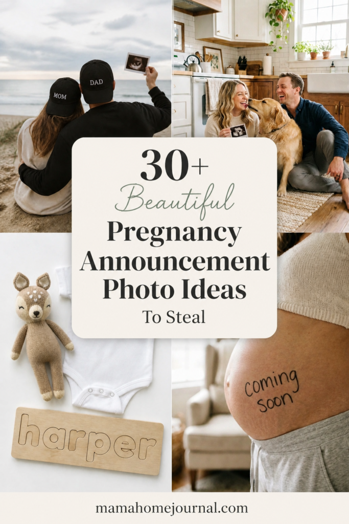 Pregnancy Announcement Photo Ideas