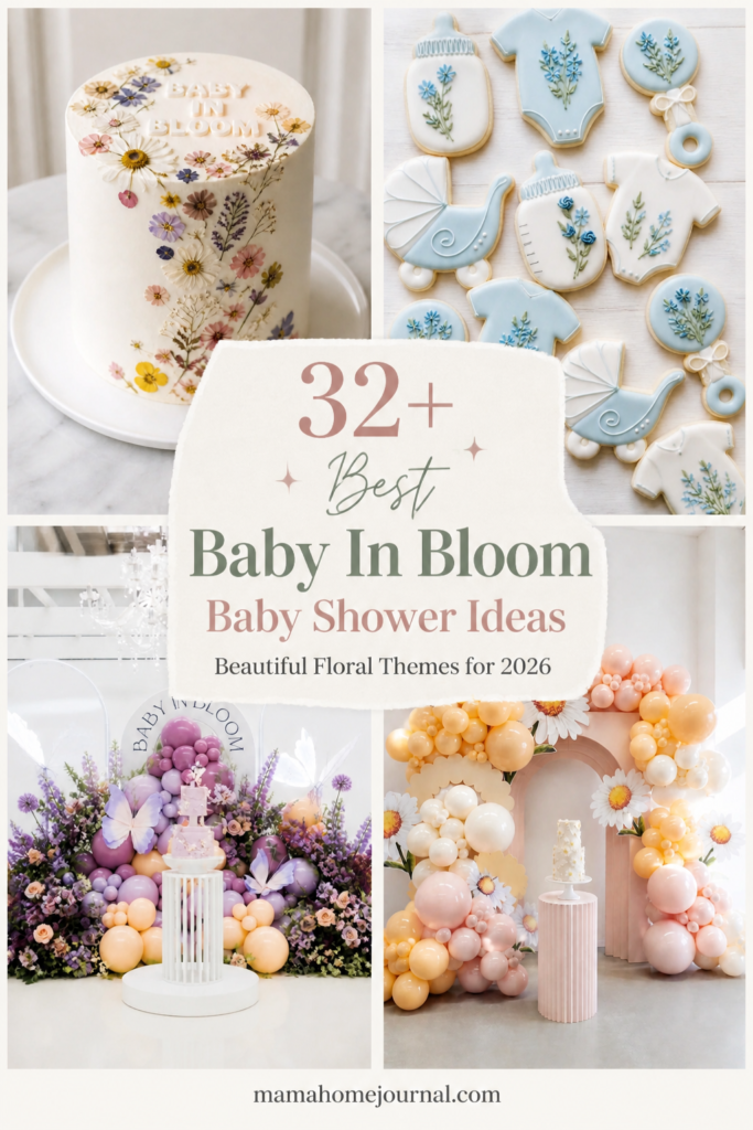 32+ Best Baby In Bloom Baby Shower Ideas for the Dreamiest Spring Celebration 🌸