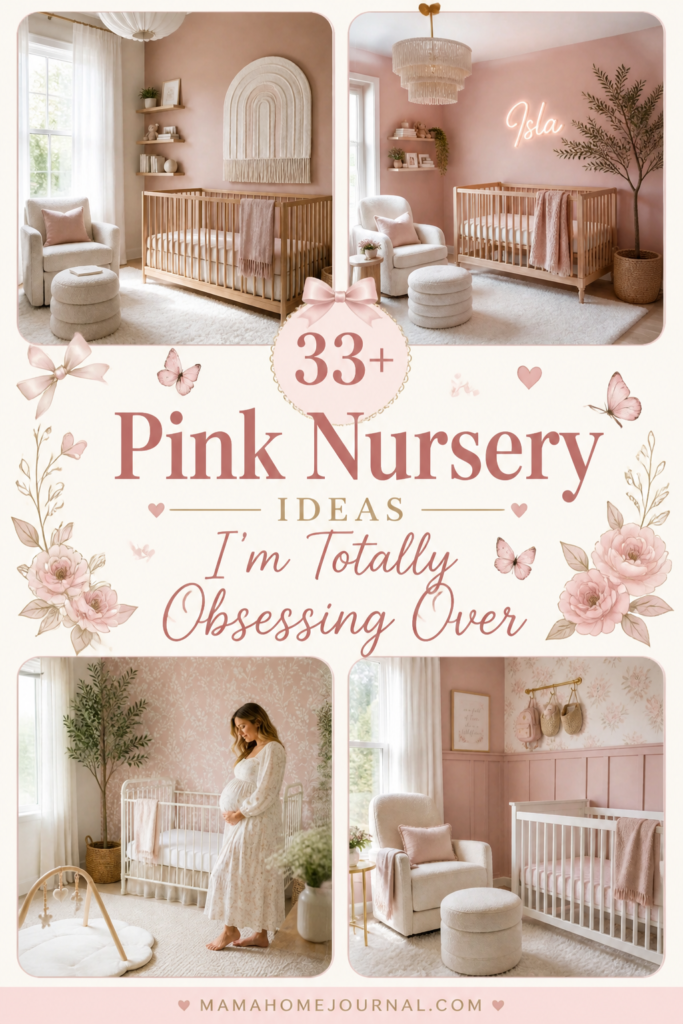 Beautiful Pink Nursery Ideas